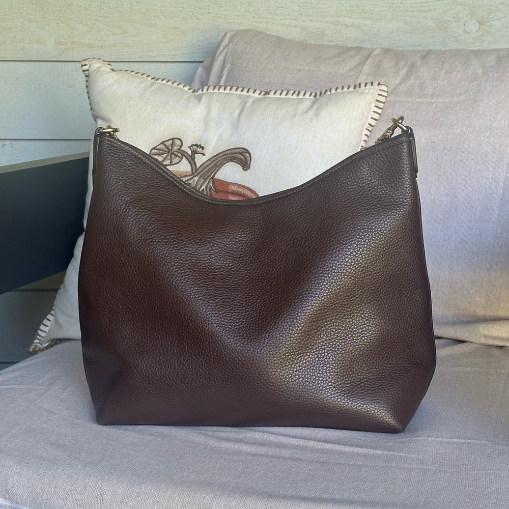 Coach Large Laurel Shoulder Bag in Maple - Picture 4 of 9